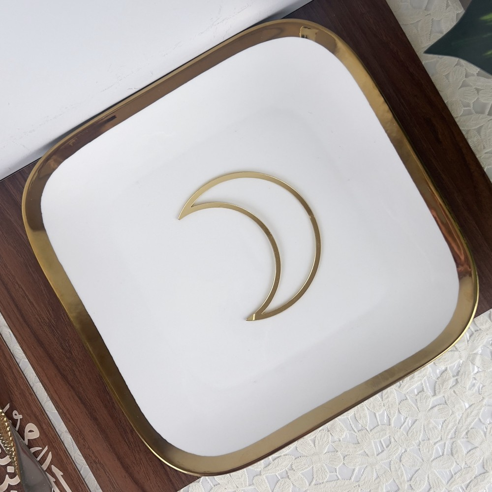 Golden Crescent - Plate Decoration