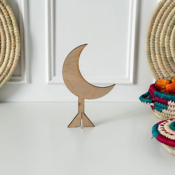 Wooden crescent