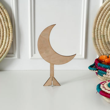 Wooden crescent