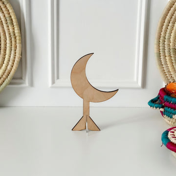 Wooden crescent