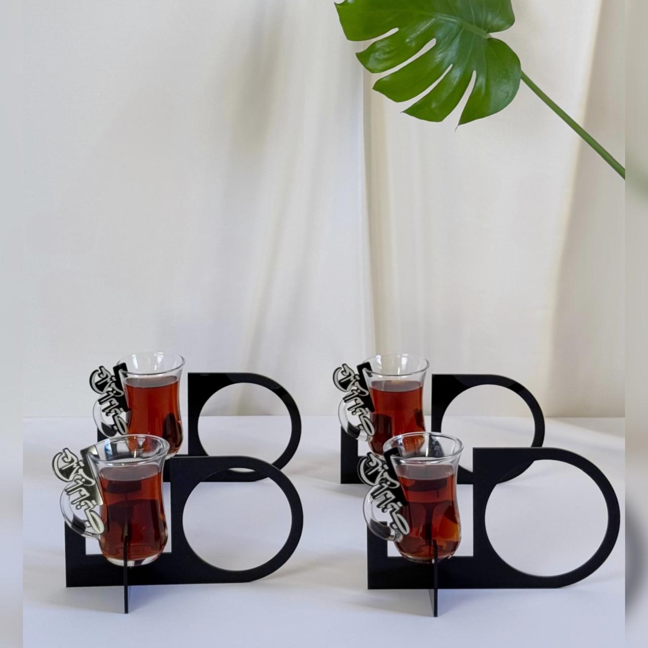 Set of 4 coasters + 4 coasters