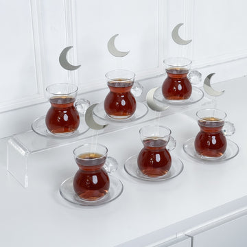 Ramadan spoons 6 pieces + spoon stand