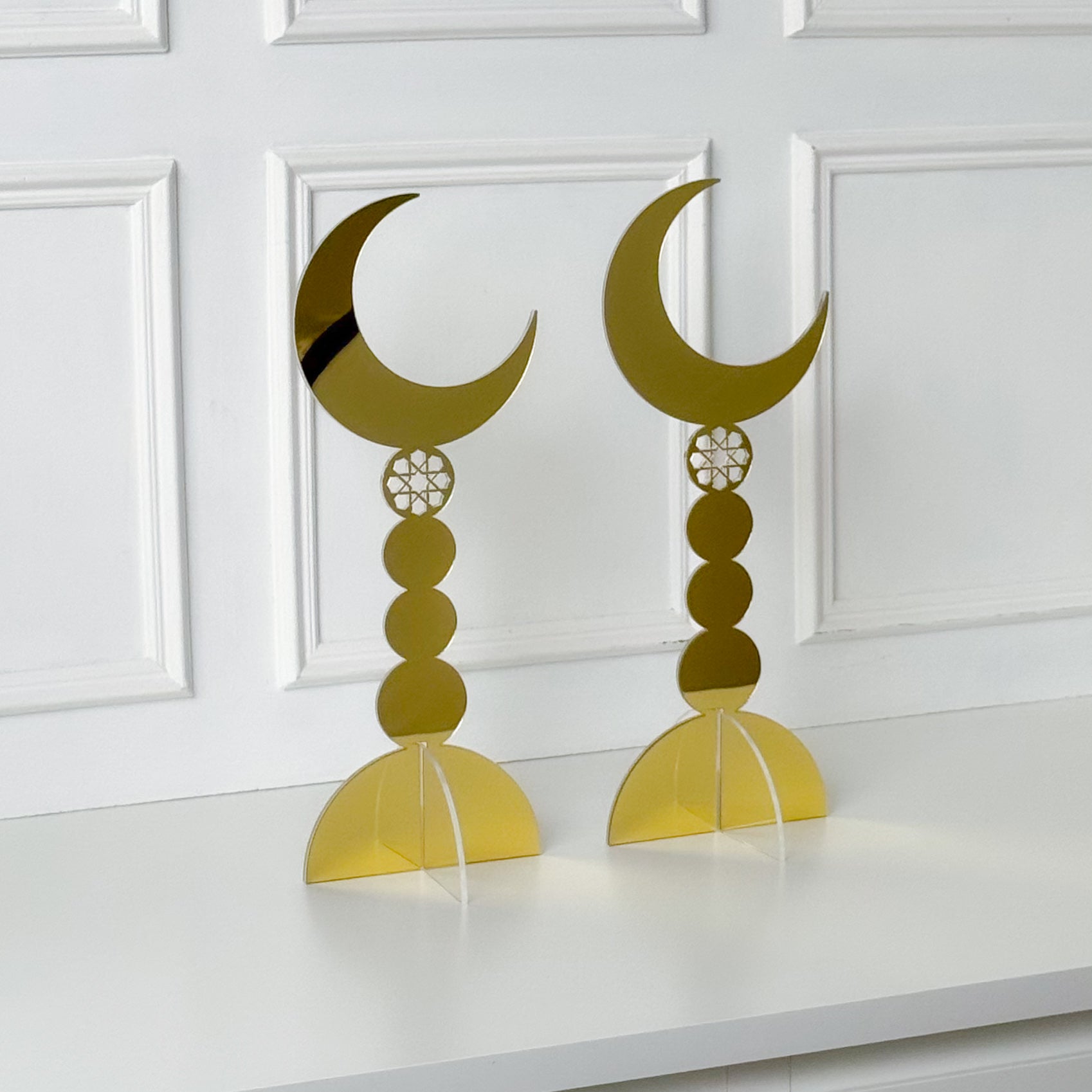 Golden Crescent Decor No. 2