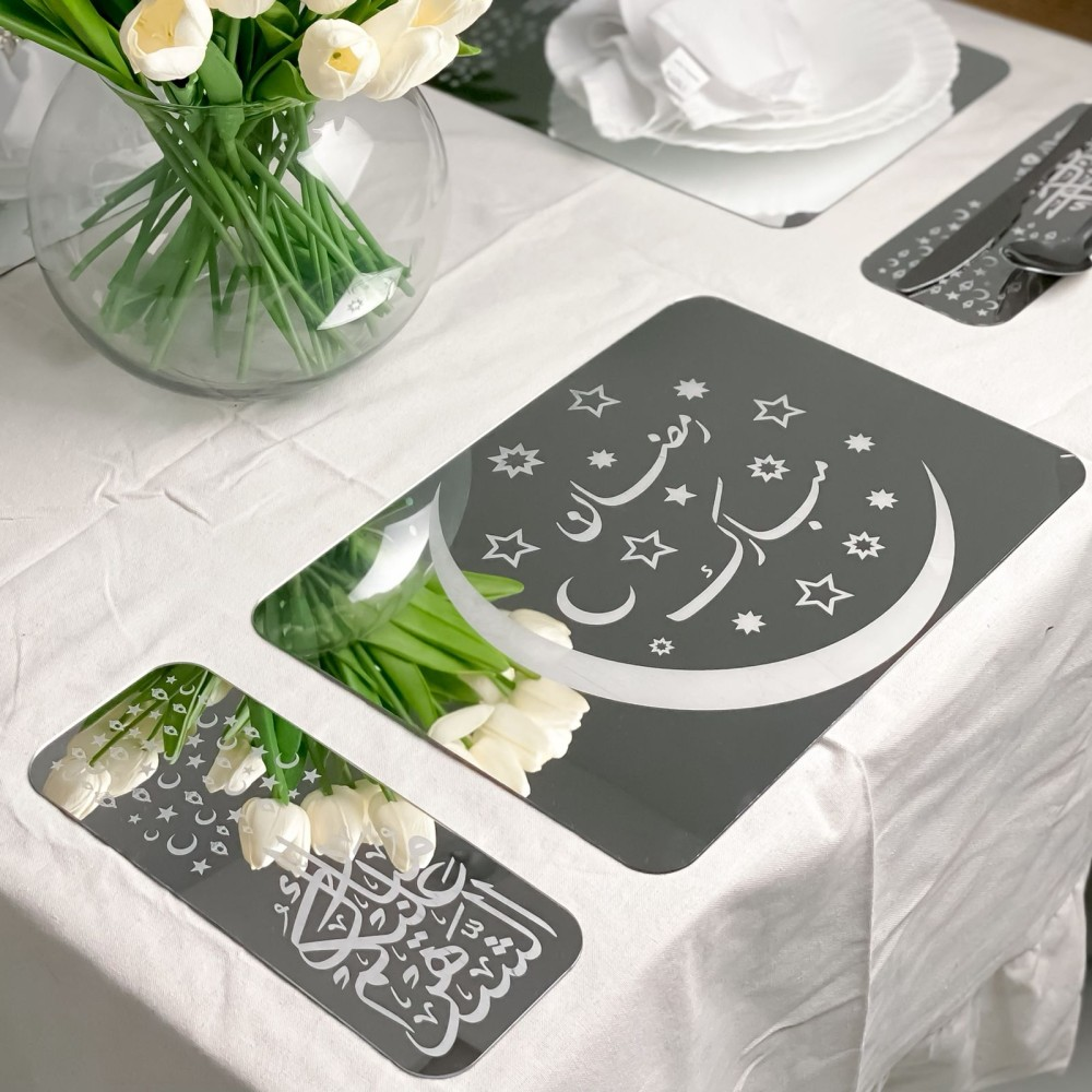 Plate and food accessories base | Silver